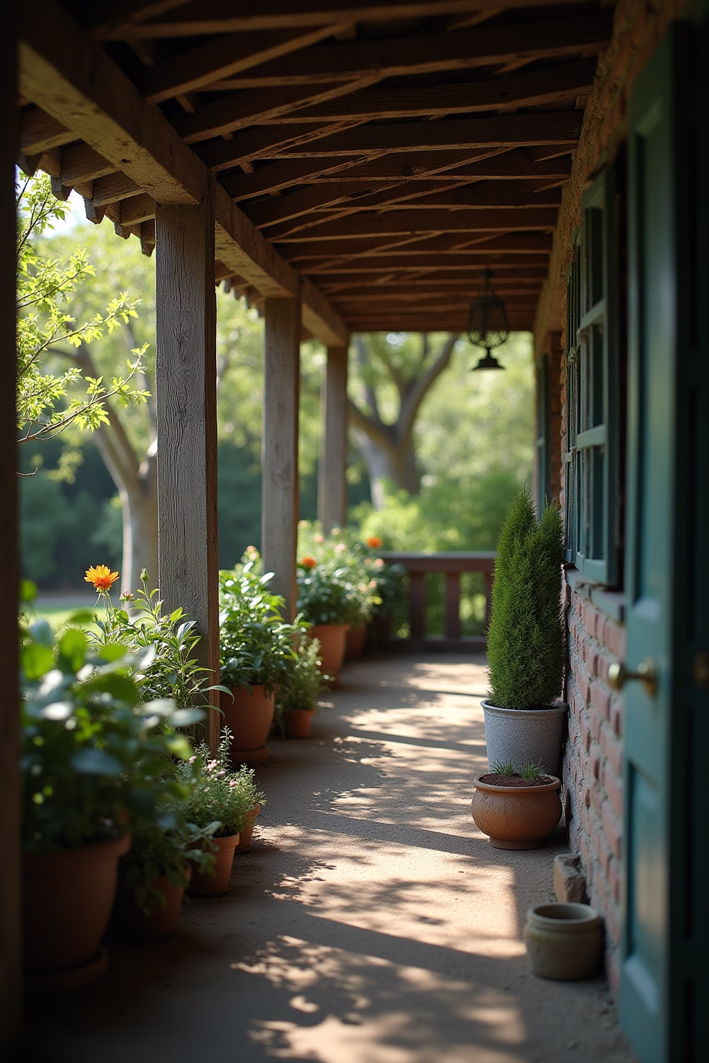 alte balken deko garten outline 6