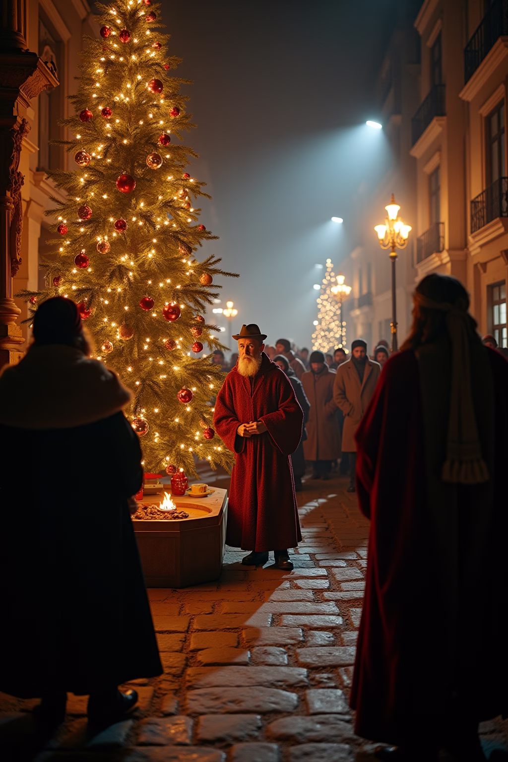 antike weihnachten outline 1