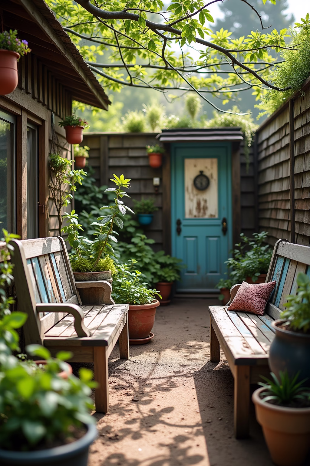 ausgefallene gartendeko upcycling ideen garten outline 6