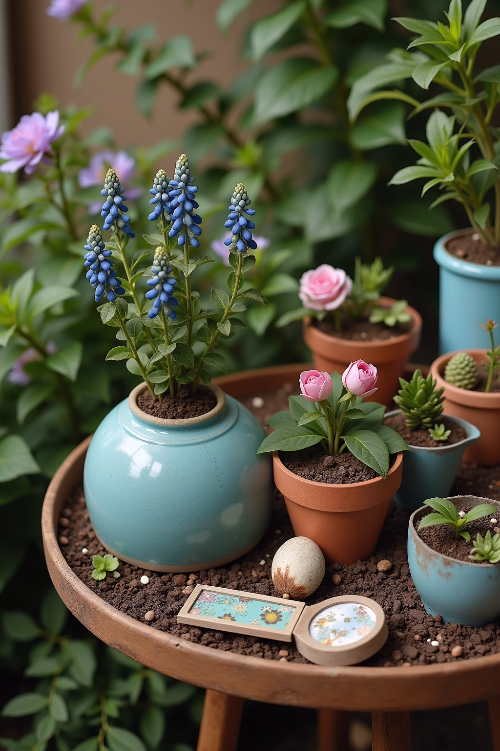 ausgefallene gartendeko upcycling ideen garten outline 8