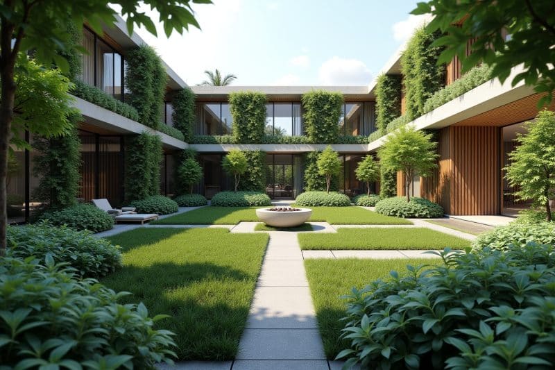 17 Eckgrundstück Garten gestalten Ideen