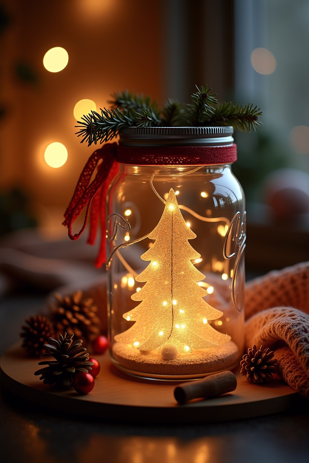 einmachglas weihnachten outline 8