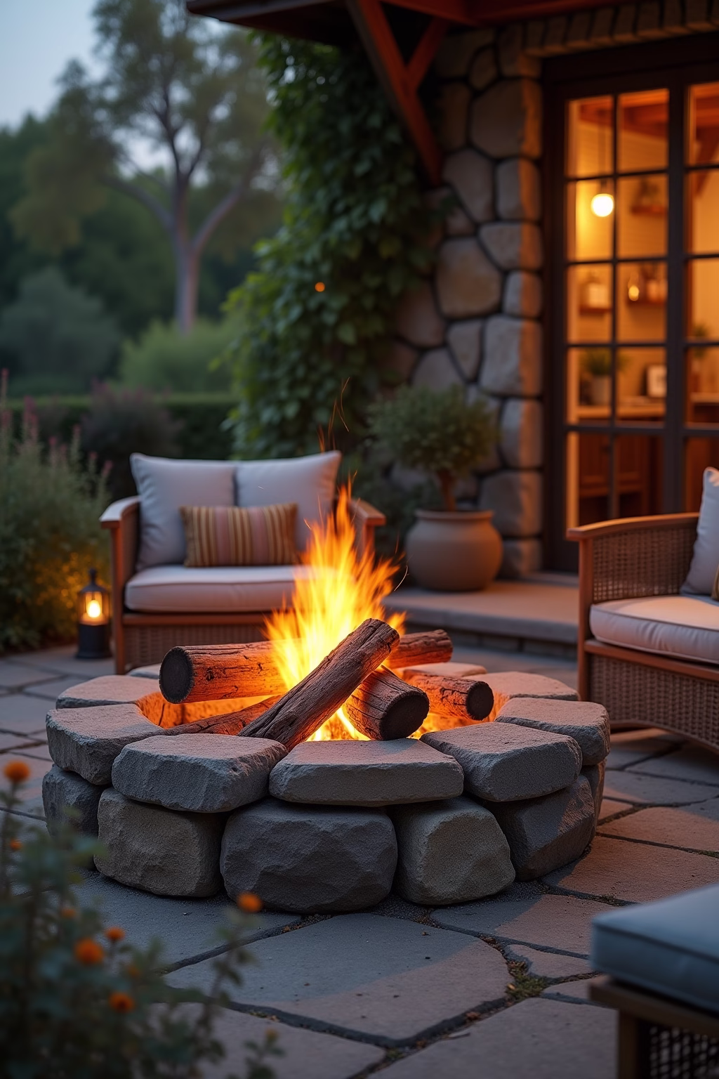 feuerstellen im garten bilder outline 3