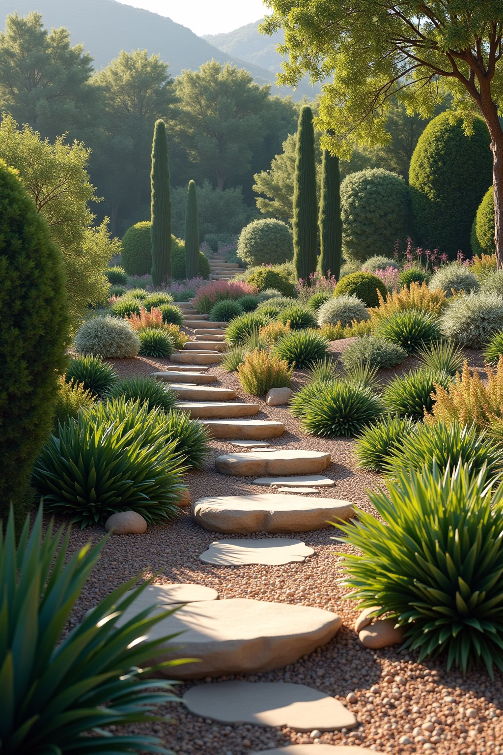 garten am hang ideen bilder outline 4