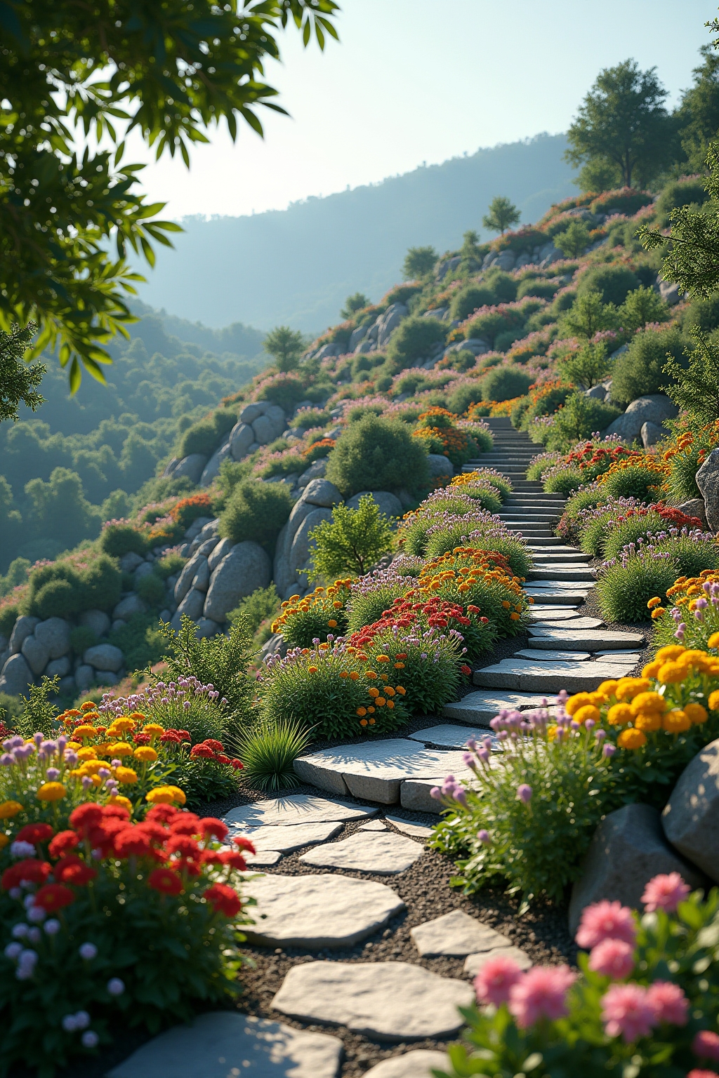 garten am hang ideen outline 1