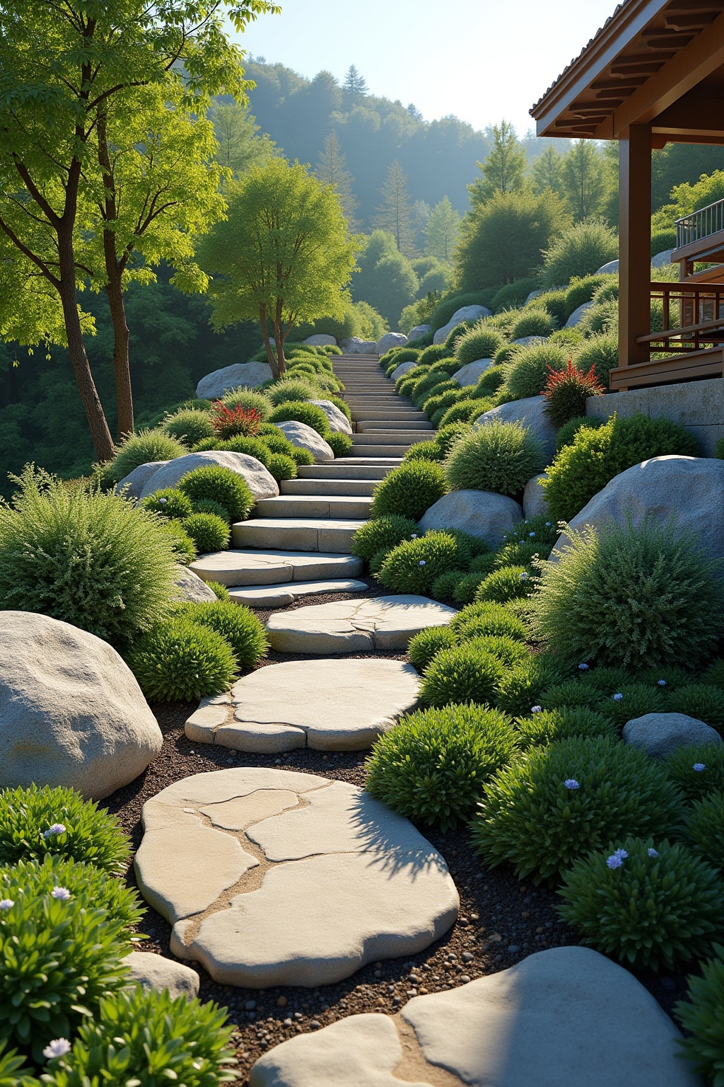 garten am hang ideen outline 8