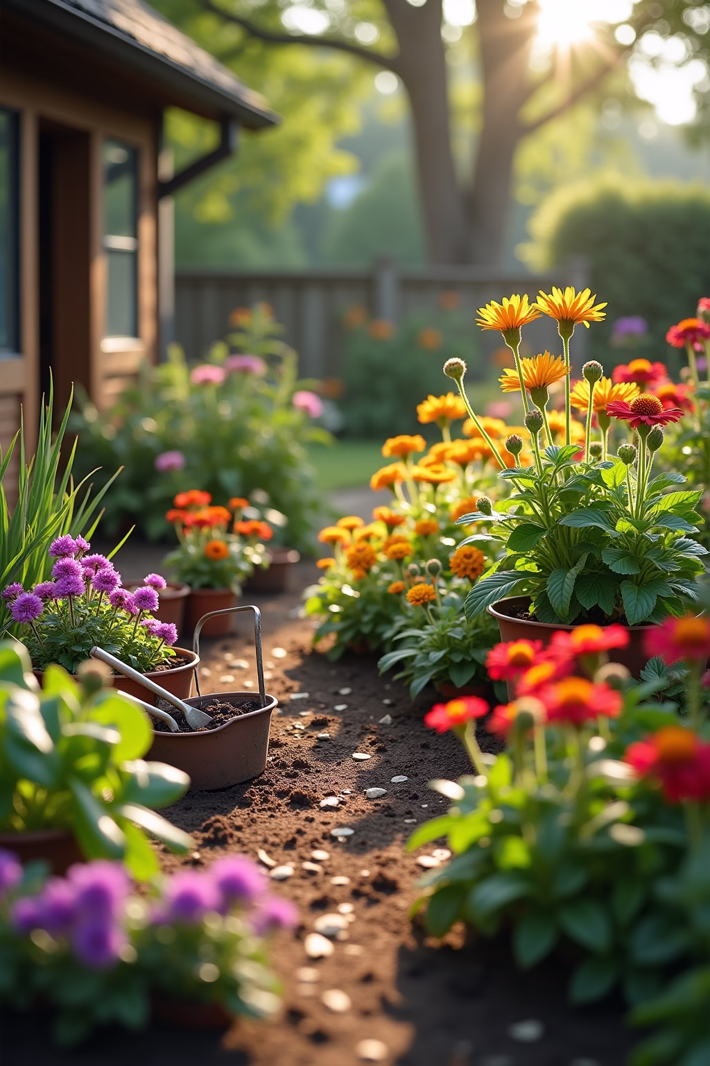 garten anlegen ideen bilder outline 2