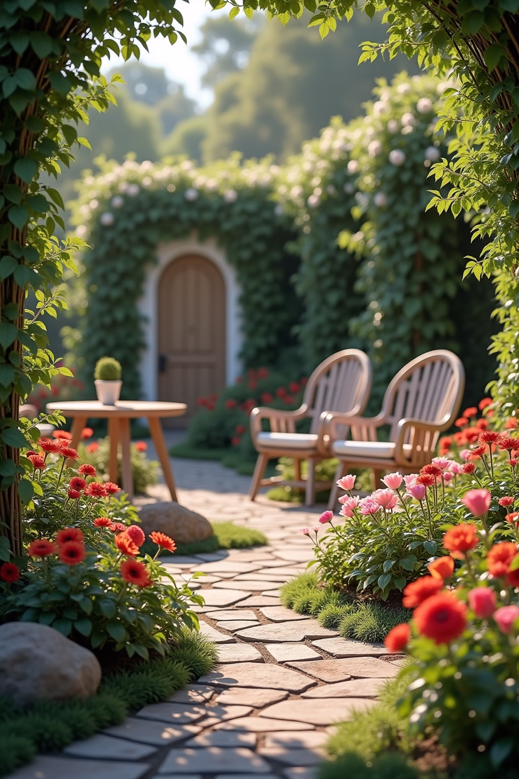 garten anlegen ideen bilder outline 4