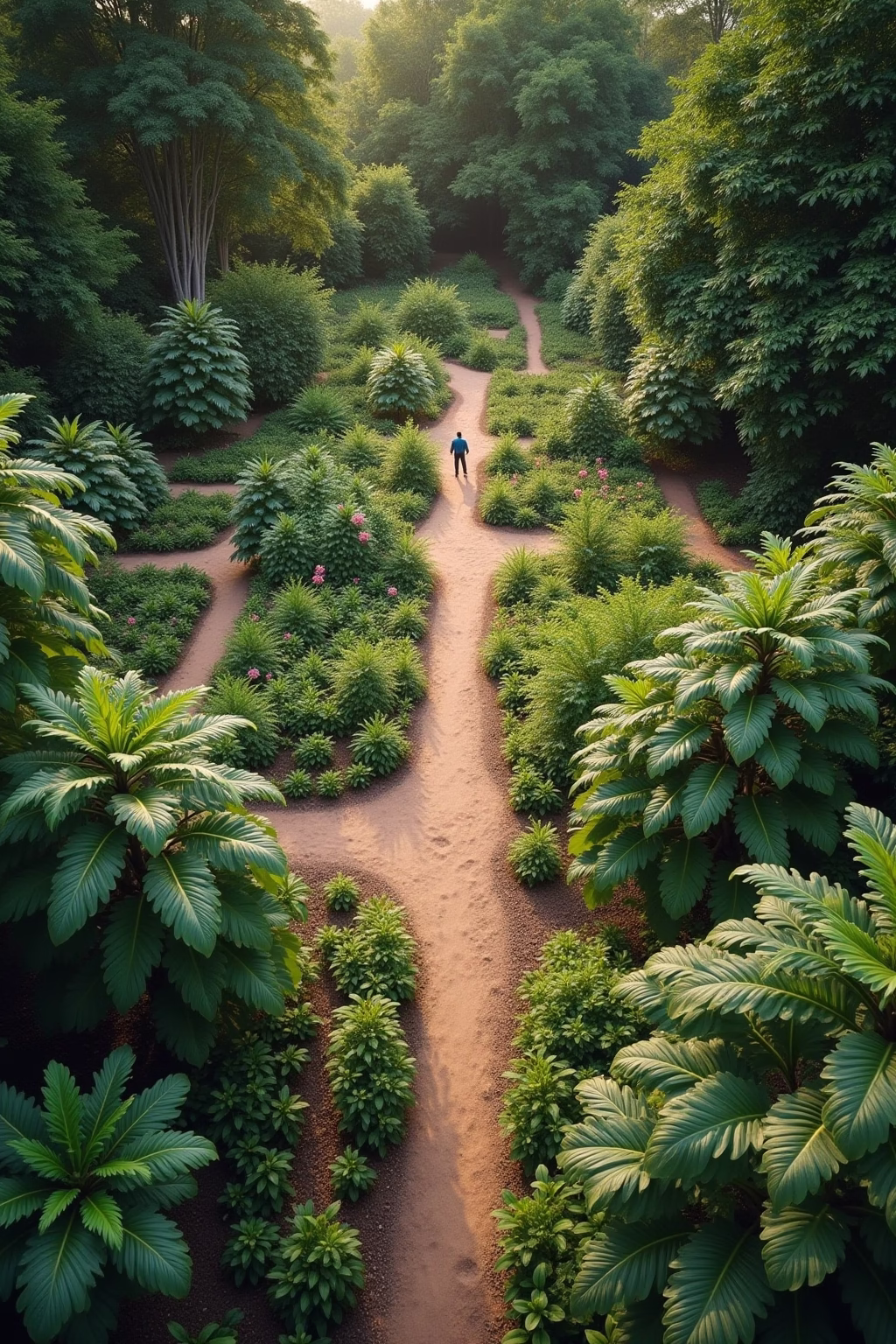 garten aufteilung ideen outline 7