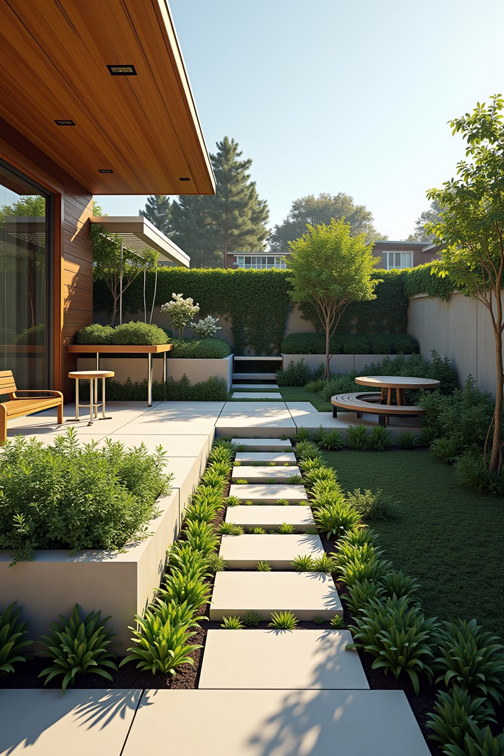 garten hanglage ideen outline 2