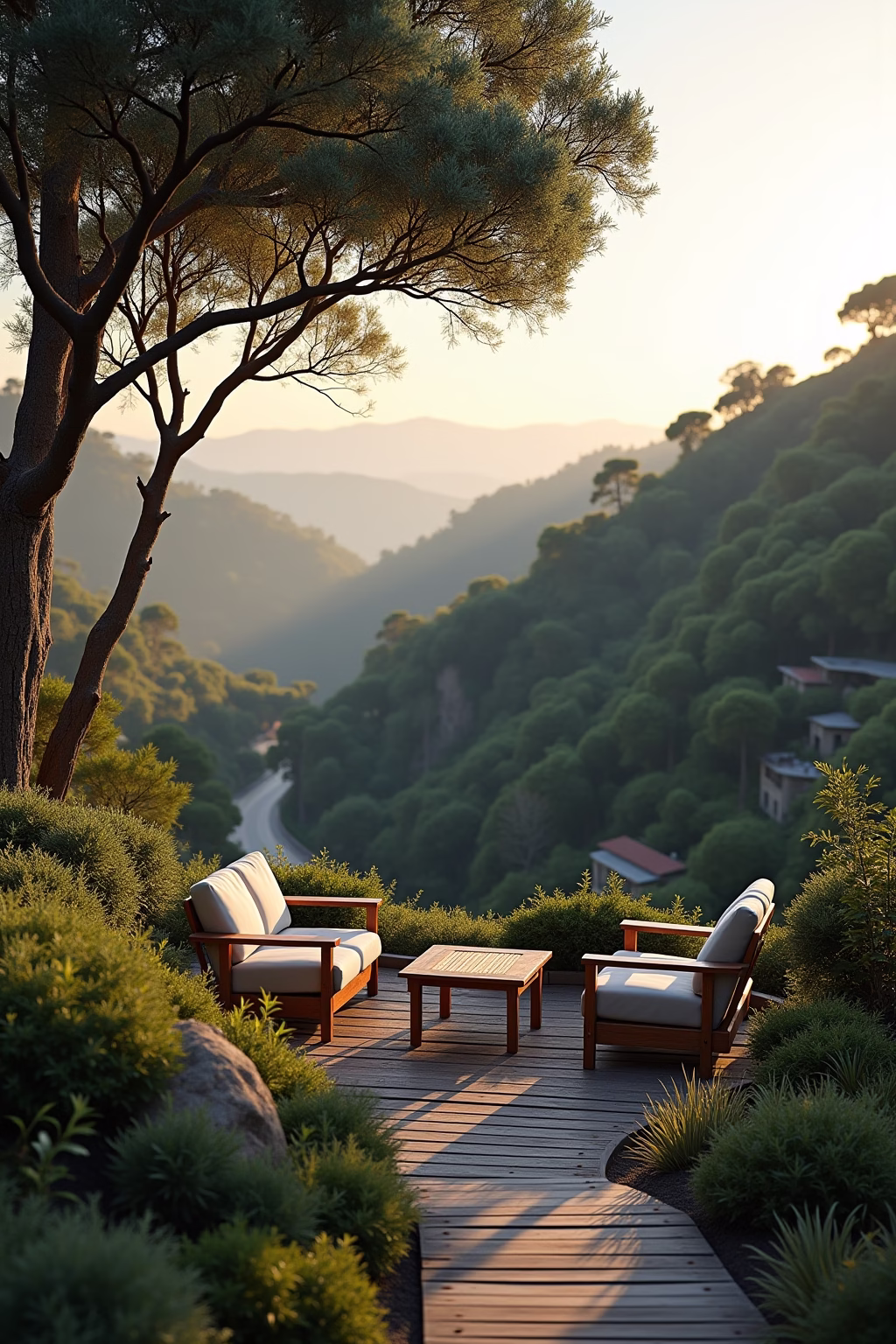 garten hanglage ideen outline 8