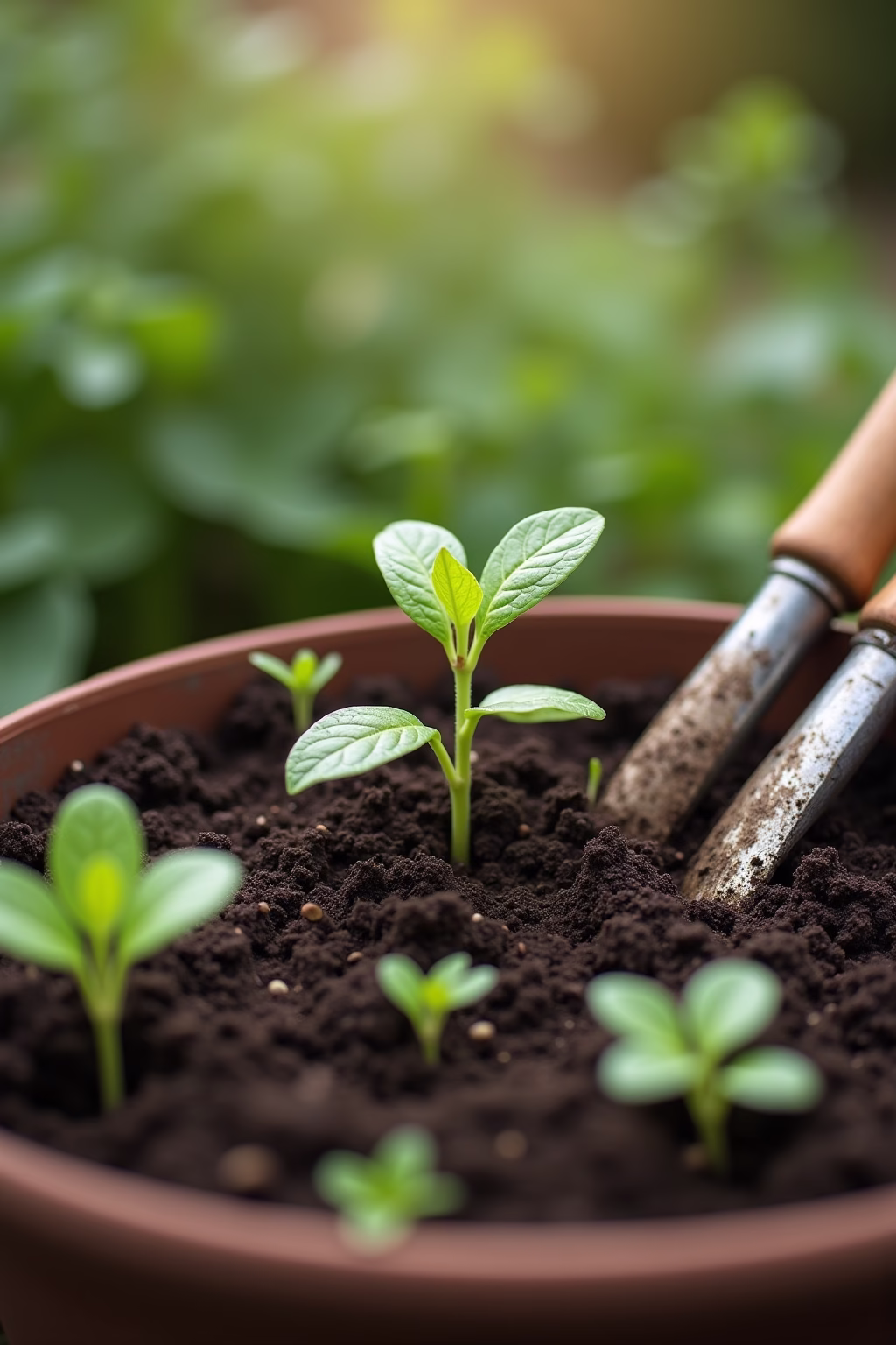 garten ideen einfach outline 1