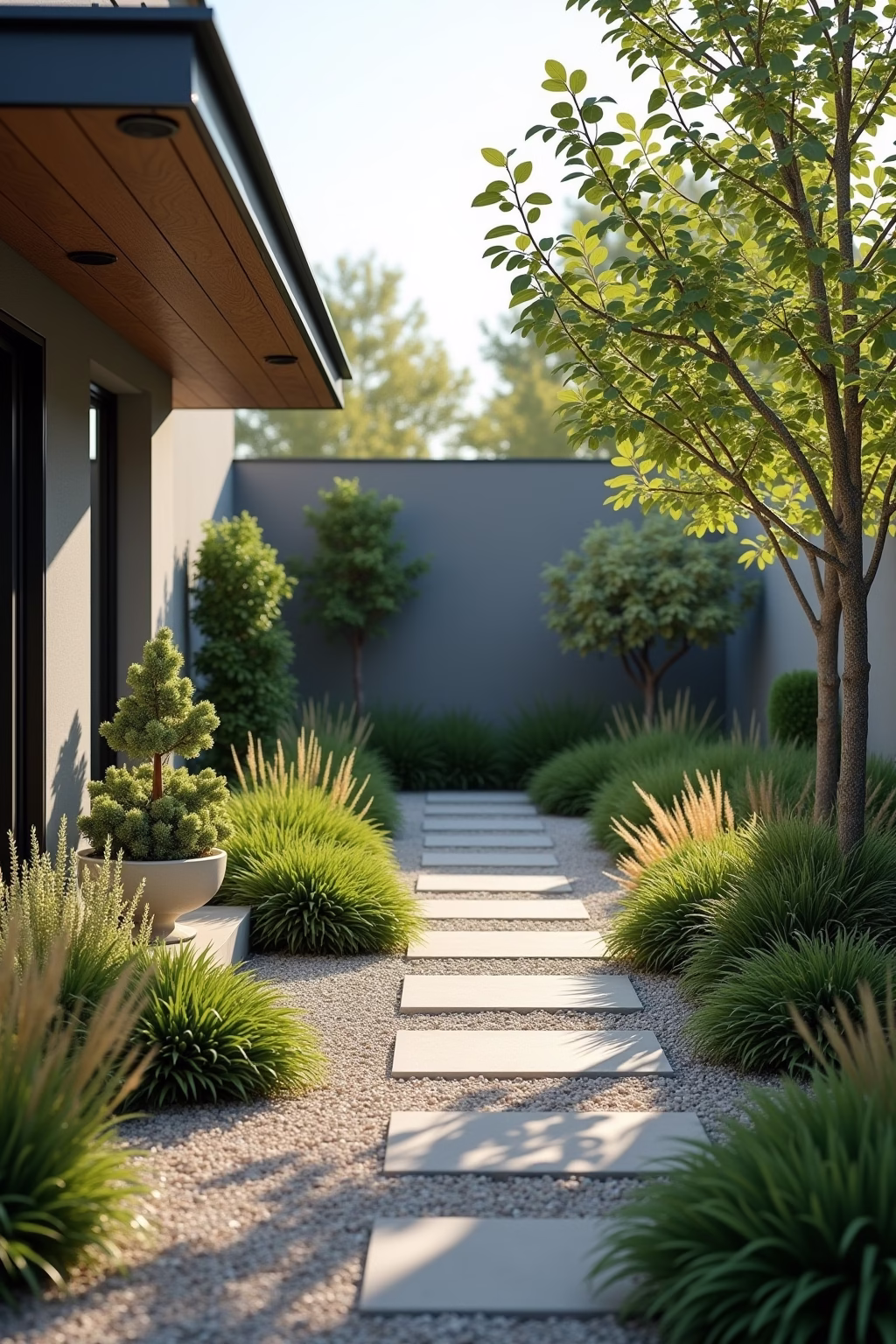 garten ideen einfach outline 6