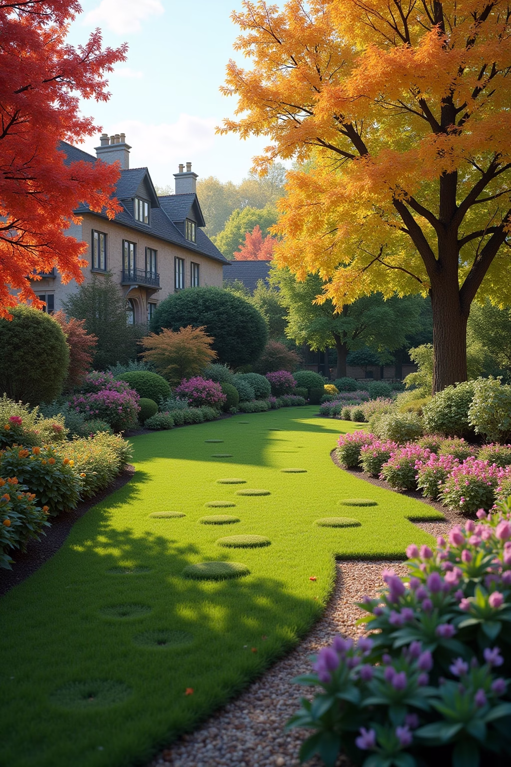 garten ideen einfach outline 8