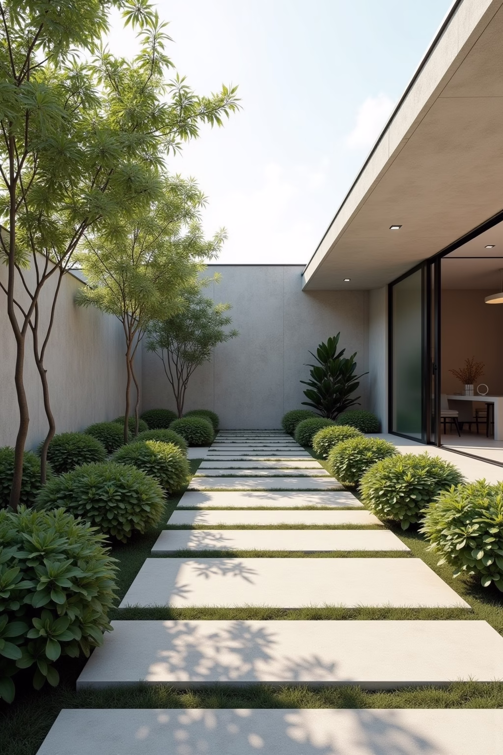 garten ideen modern outline 2