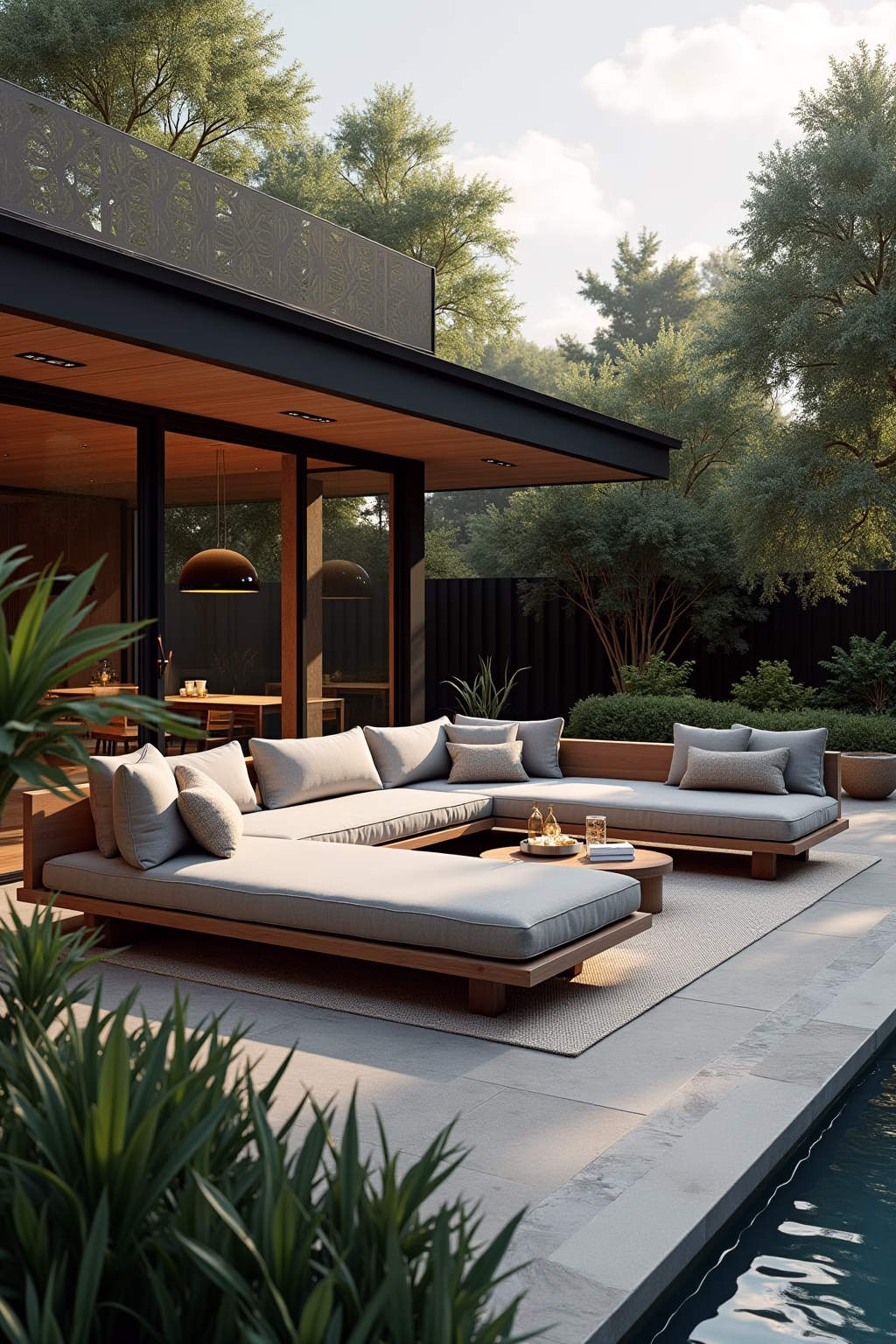 garten ideen modern outline 6