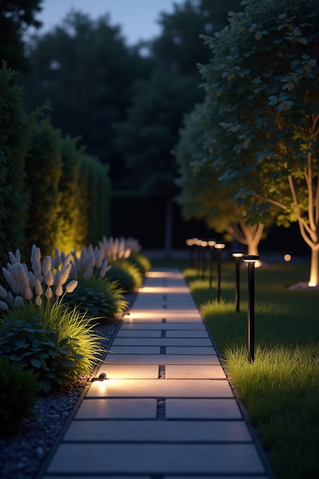 garten ideen modern outline 8