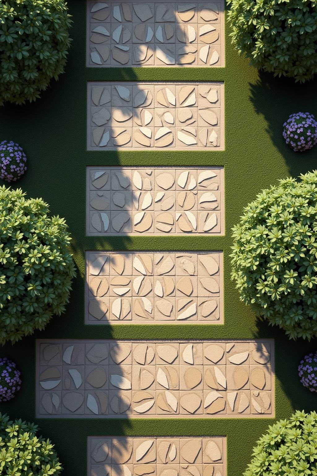 garten pflastern ideen outline 4