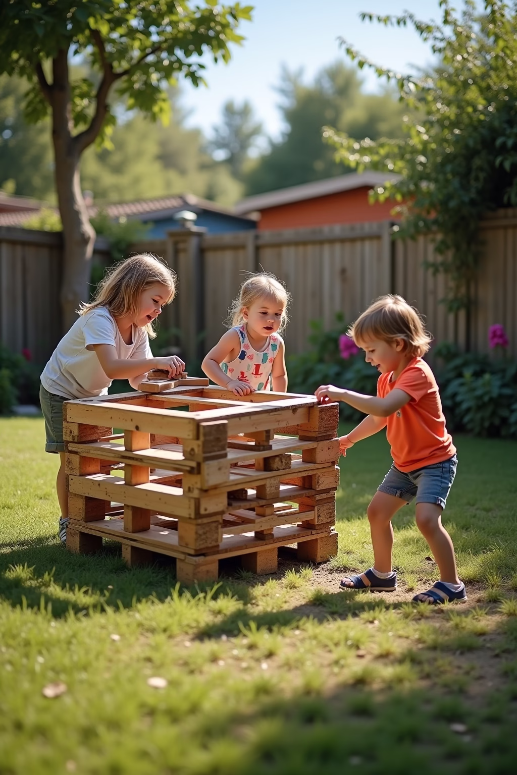 gartengestaltung paletten ideen garten outline 7