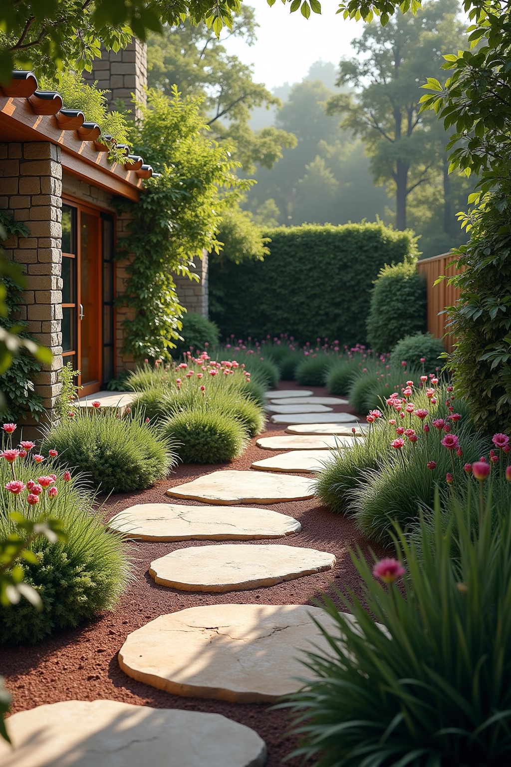 gehweg garten ideen outline 1