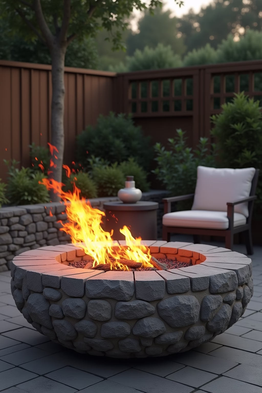 gestaltung feuerstelle garten outline 2