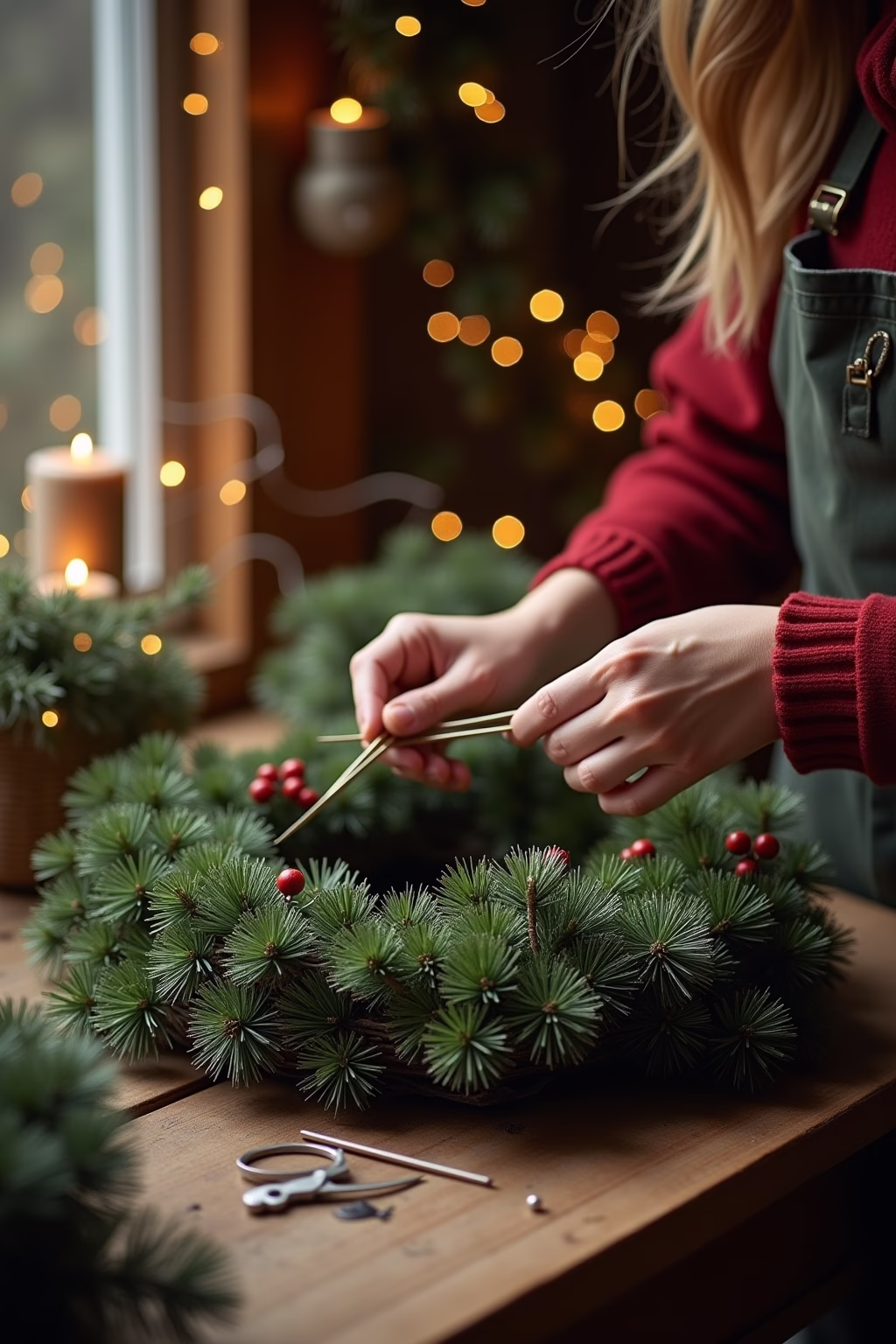 gestecke weihnachten outline 2