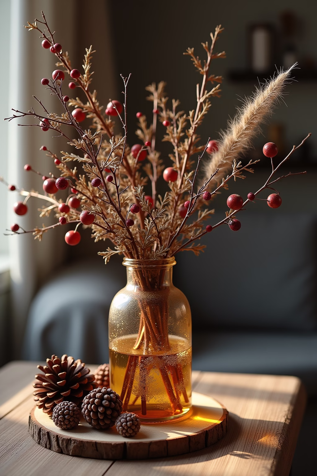 glasvasen dekorieren weihnachten outline 2