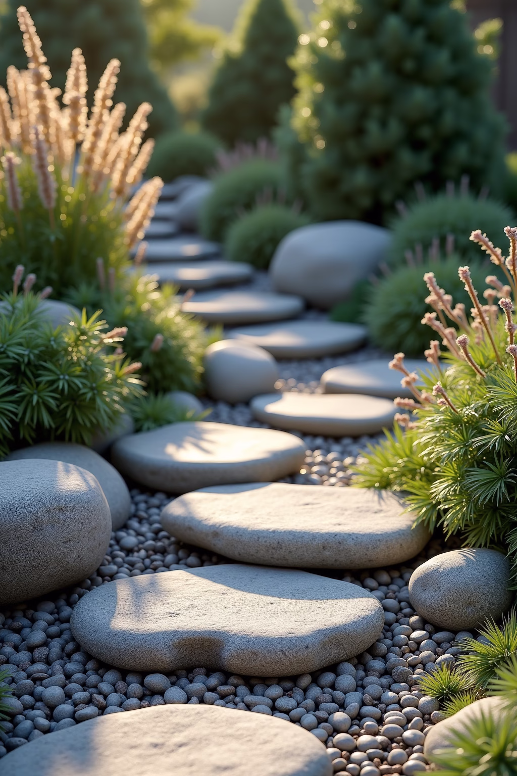 ideen naturstein garten outline 2