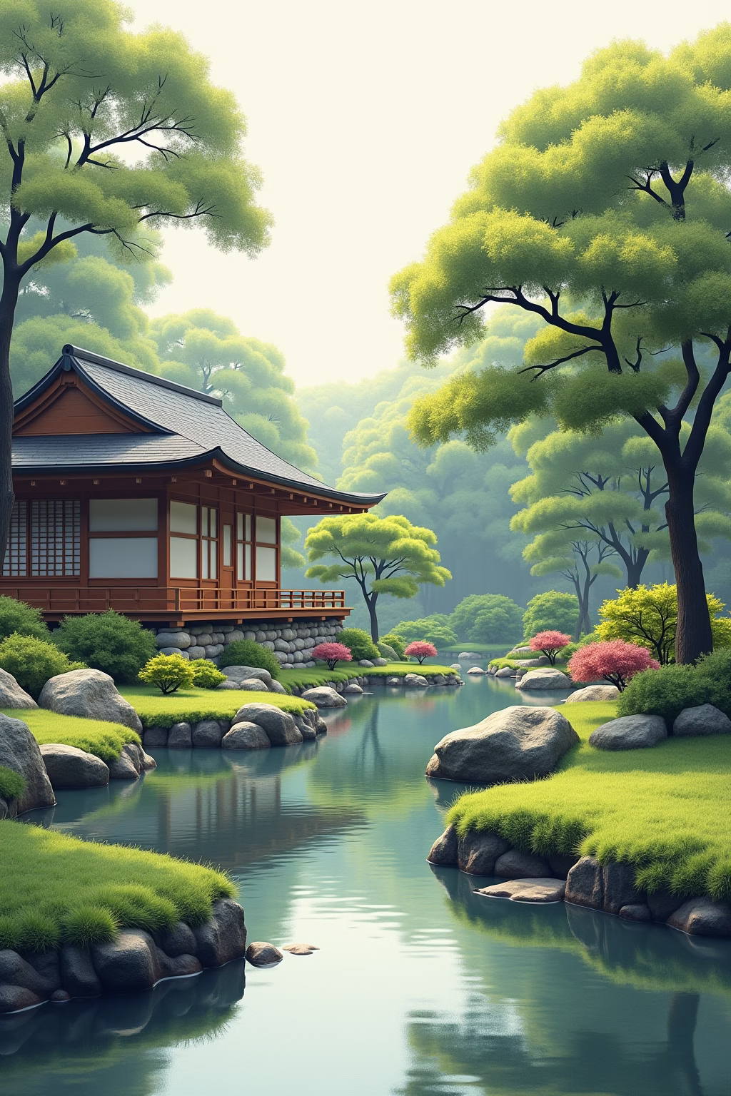 8 japanische Ecke im Garten Ideen für Zen-Liebhaber 15 japanische ecke im garten outline 3