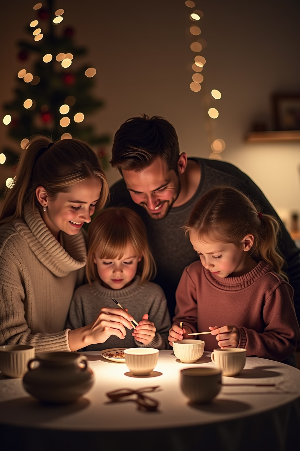 keramik bemalen weihnachten outline 5