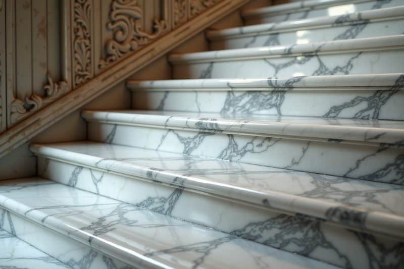 Marmortreppe renovieren: So wird sie wieder strahlend