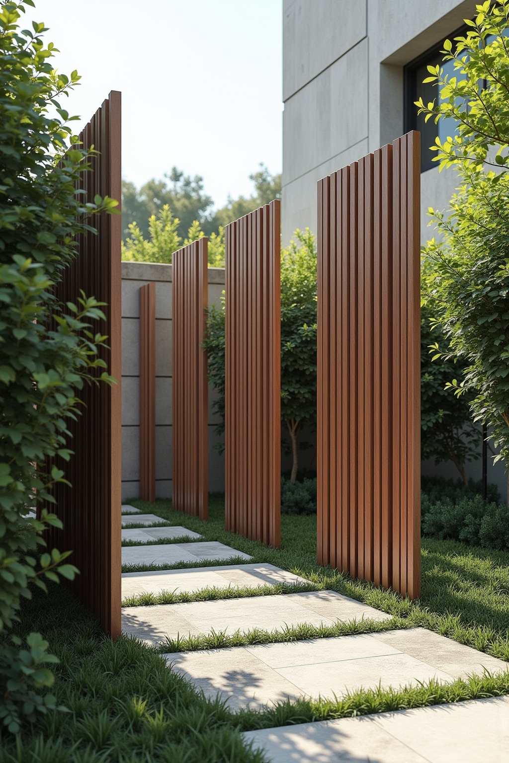 modern sichtschutz garten outline 6 1