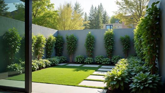 modern sichtschutz garten-Titel