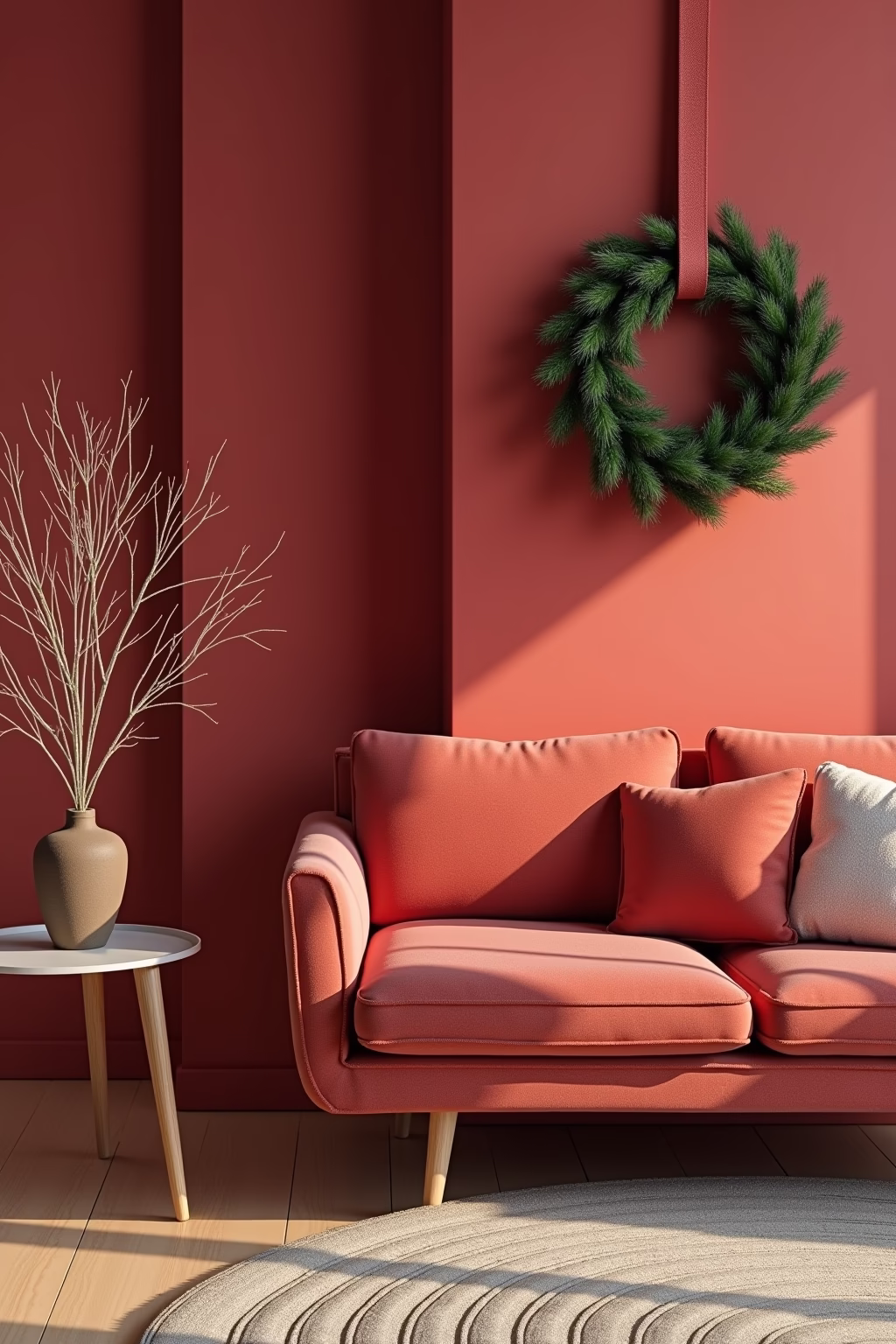 moderne weihnachtsdekoration outline 4