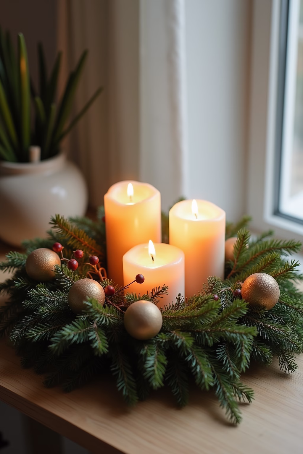 moderner adventskranz ideen outline 5