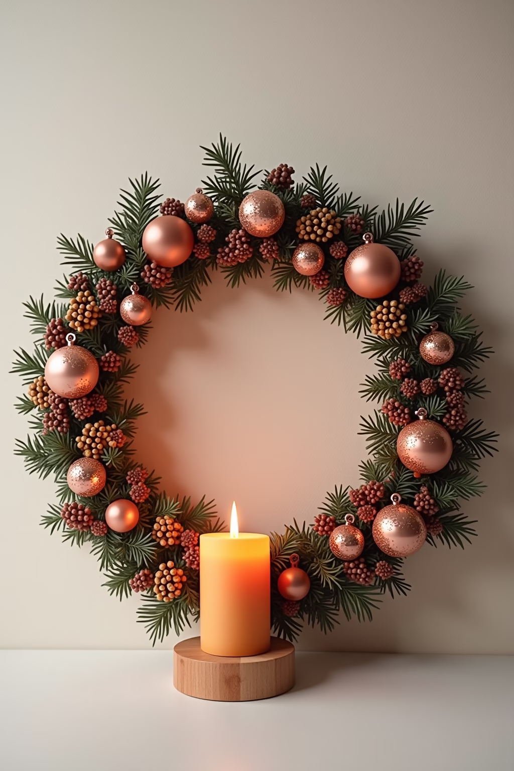 moderner adventskranz ideen outline 7