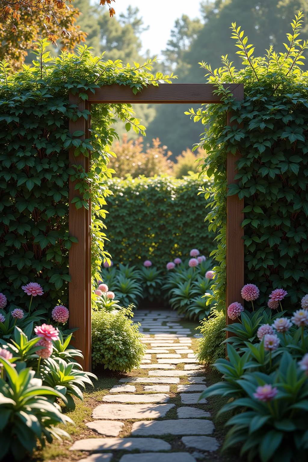 origineller sichtschutz garten outline 7