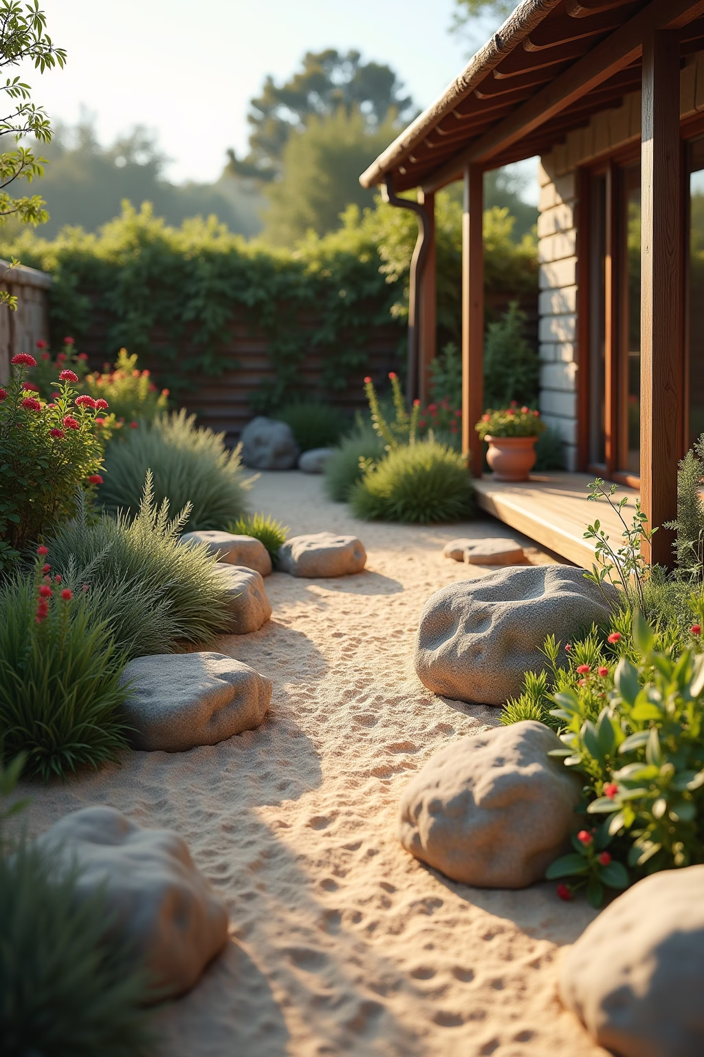 sandstein ideen garten outline 4