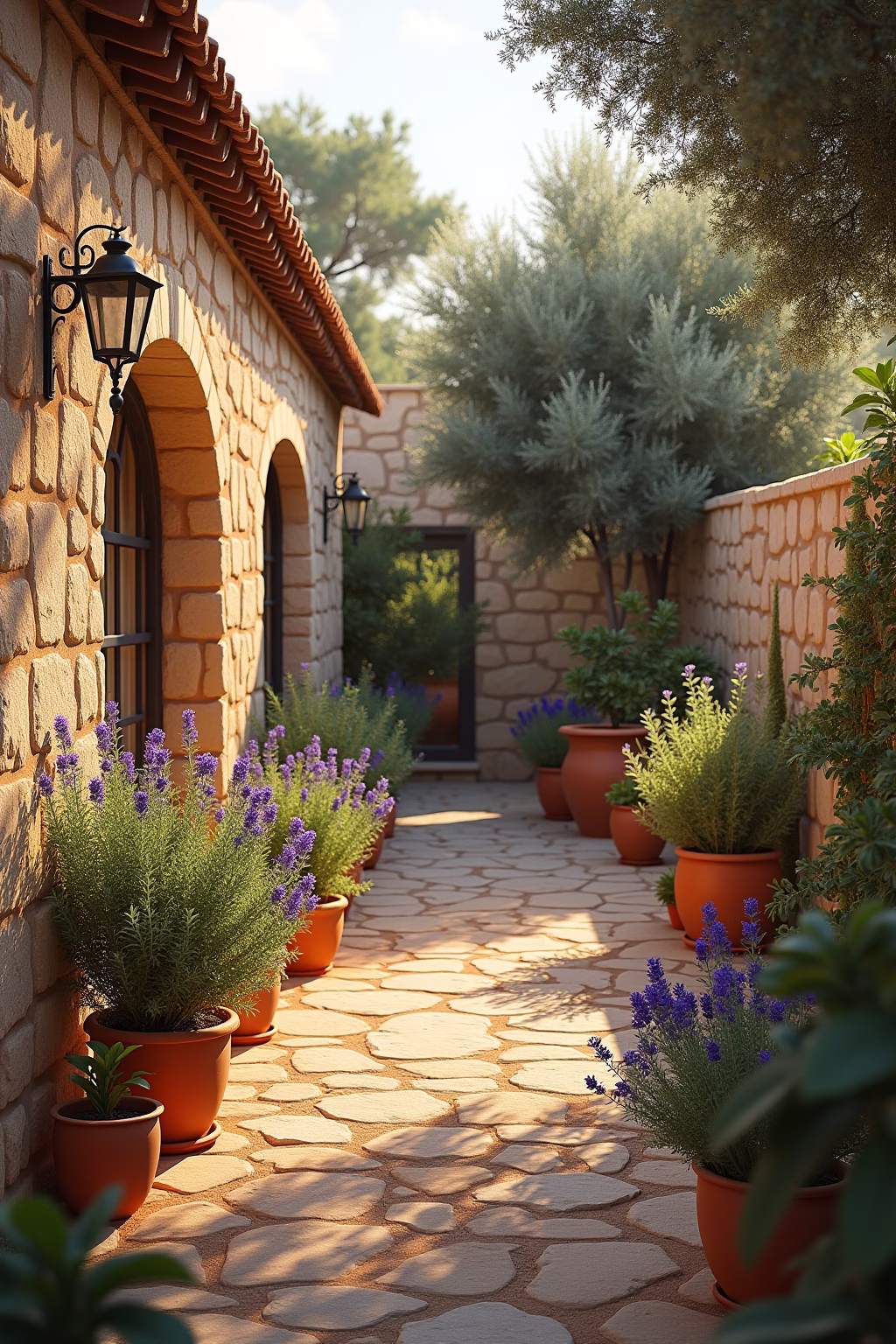 sandstein ideen garten outline 6