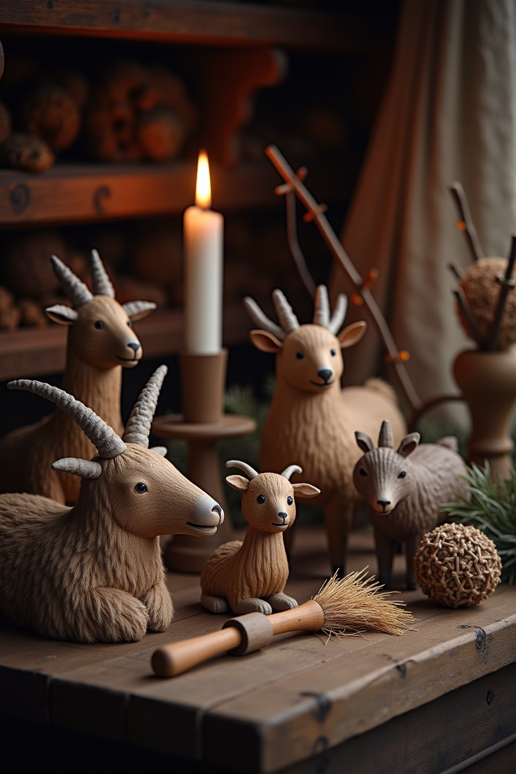 skandinavischer weihnachtsschmuck outline 2