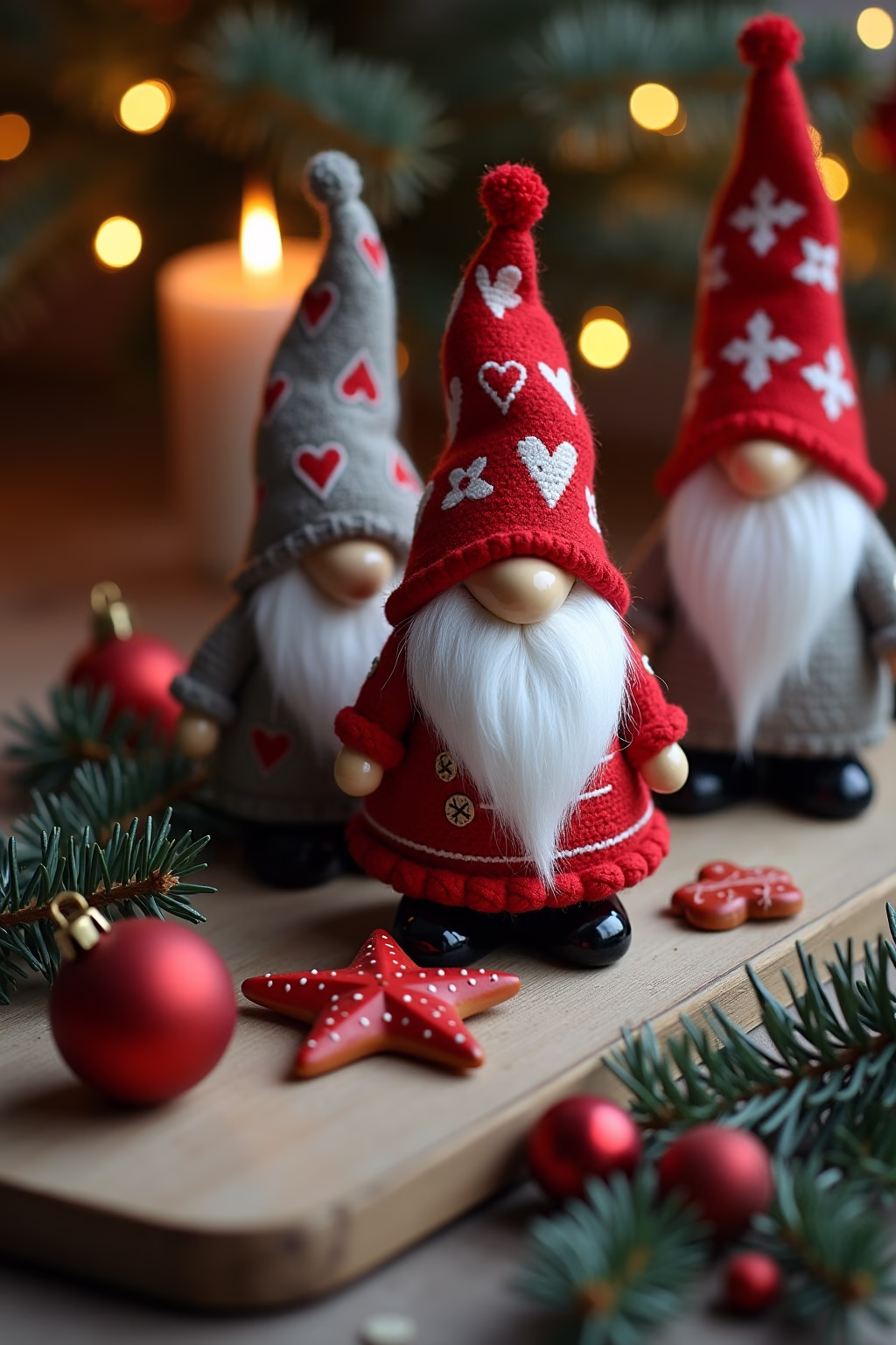 skandinavischer weihnachtsschmuck outline 4