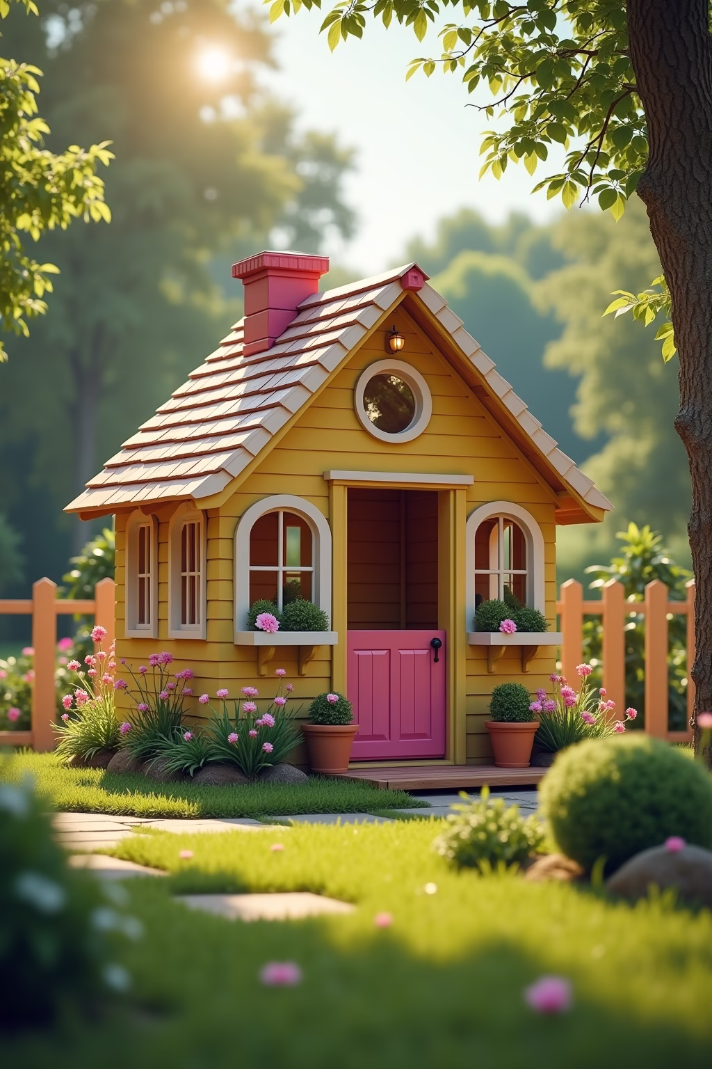 spielhaus garten outline 1 1