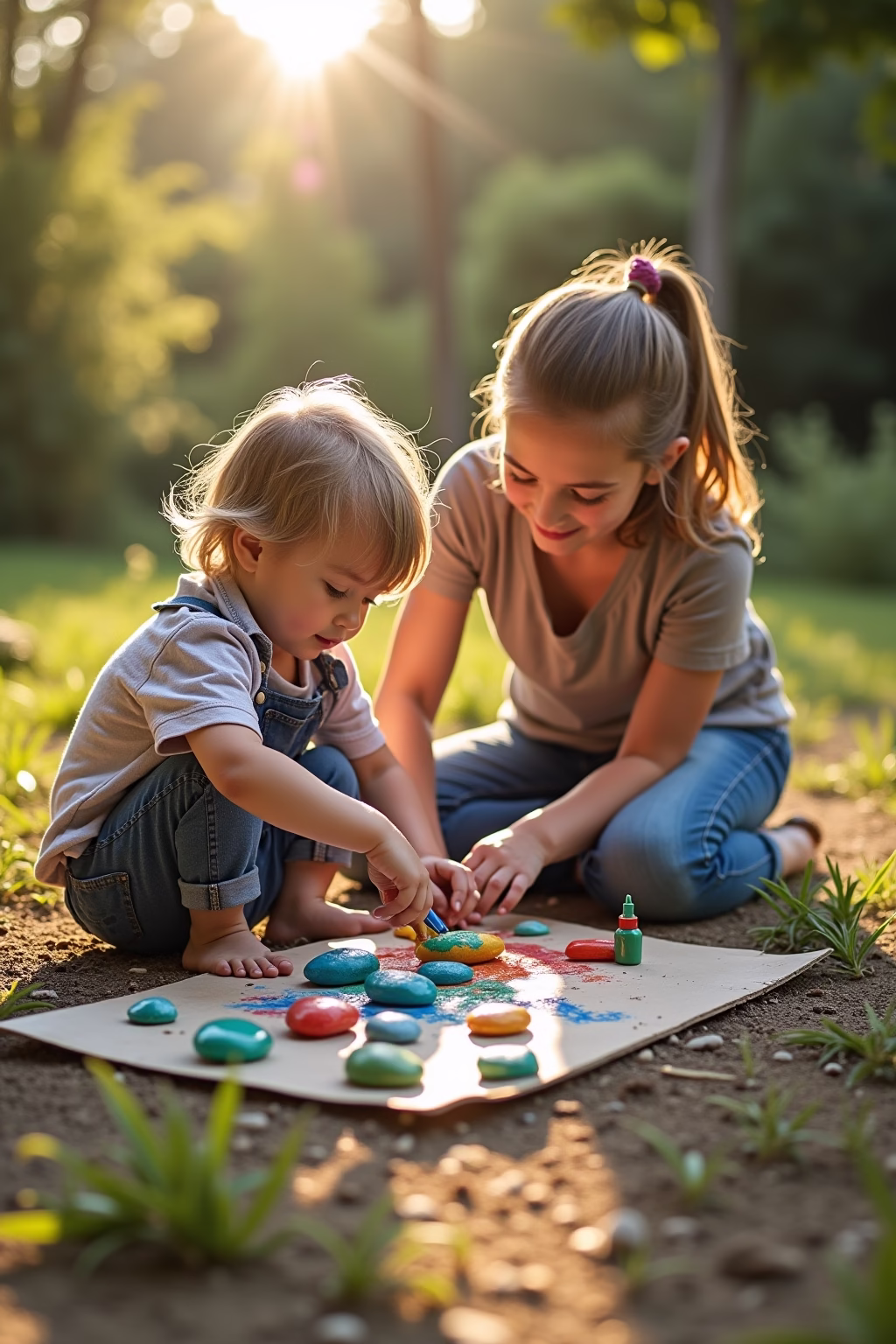 steine bemalen fuer den garten outline 8