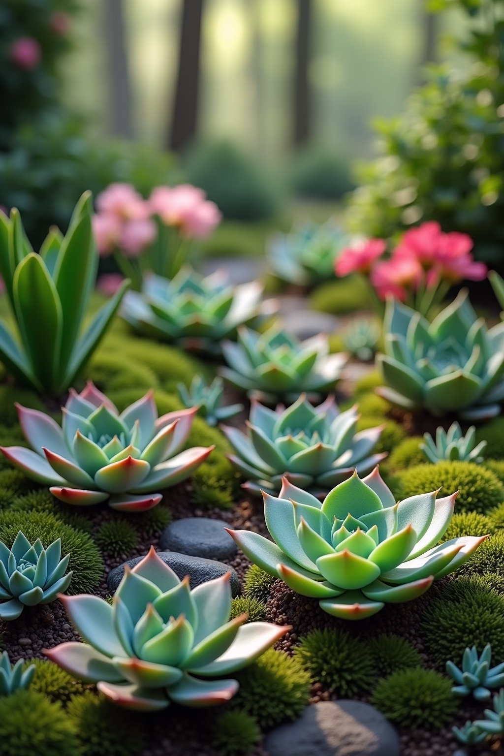 sukkulenten garten ideen outline 1