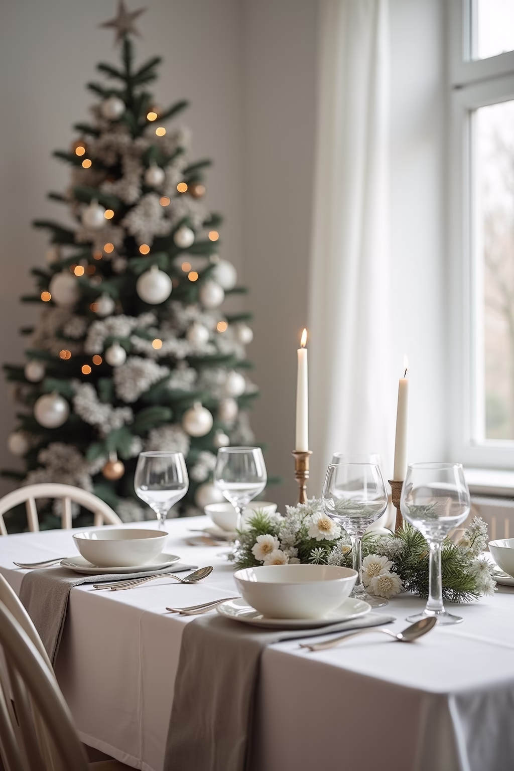 tisch deko weihnachten outline 3 1