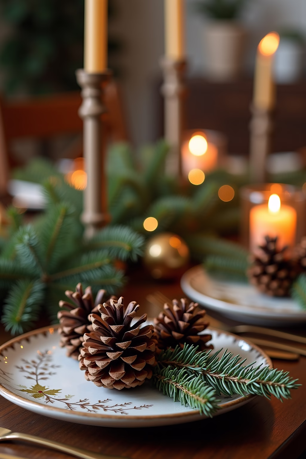 tisch deko weihnachten outline 5 1