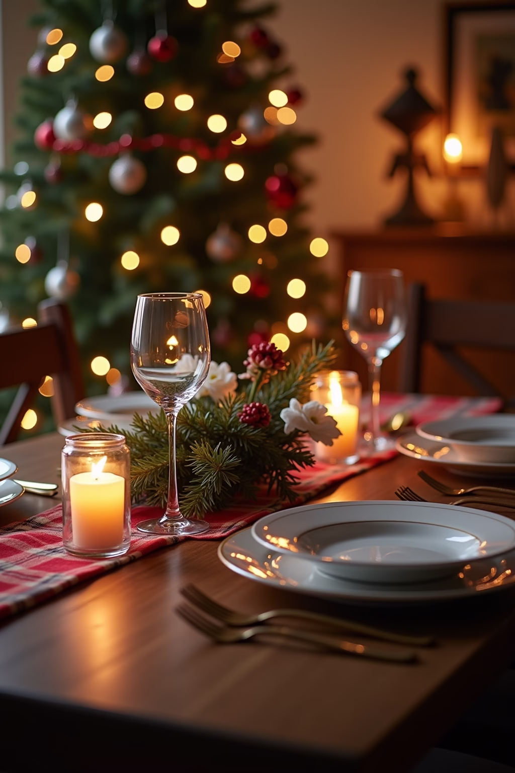 tisch deko weihnachten outline 7 1