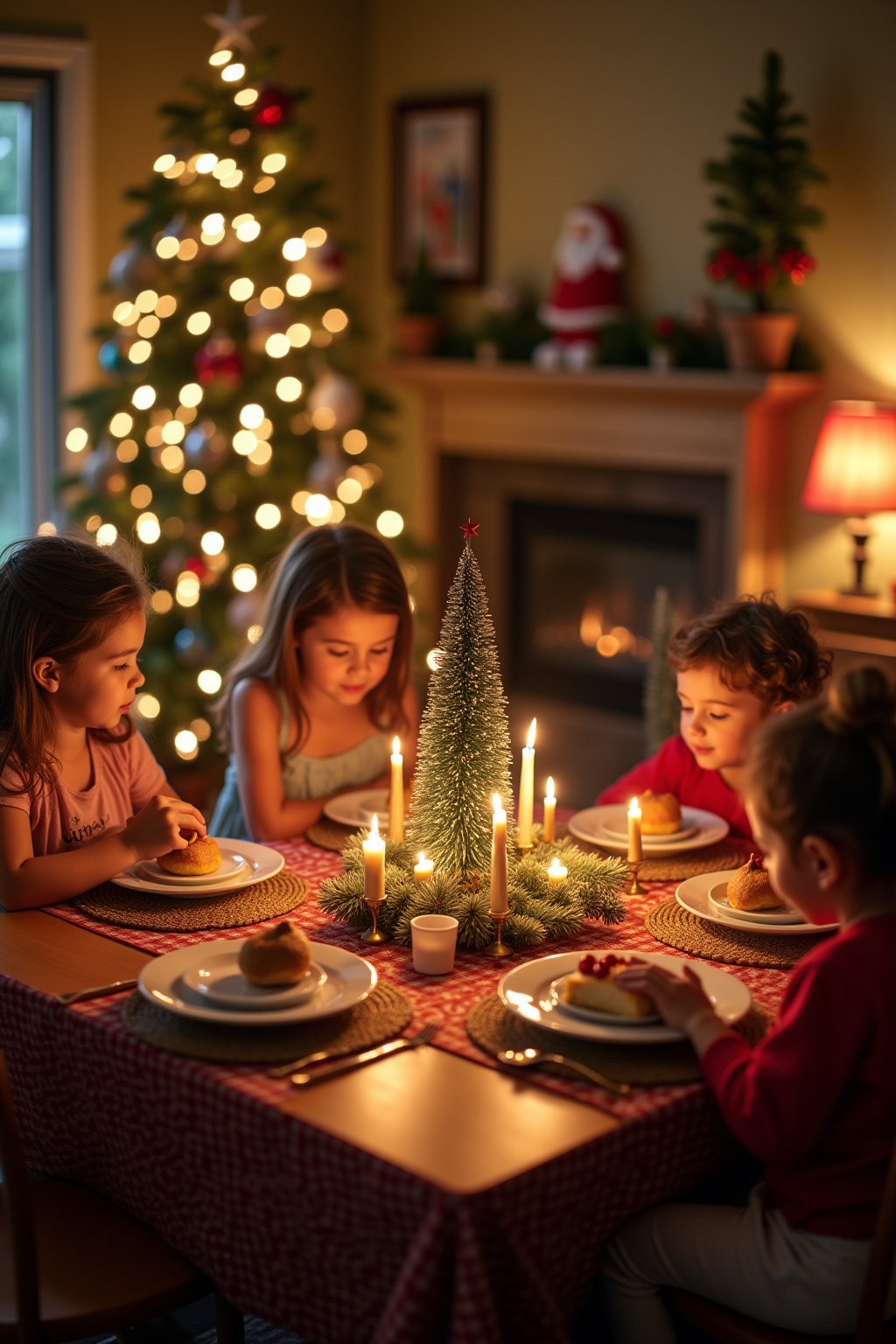 tisch deko weihnachten outline 7