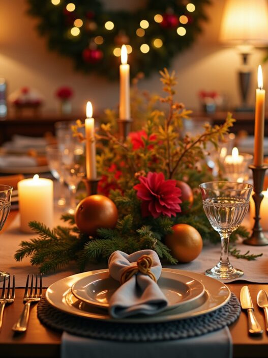 tisch deko weihnachten-Titel