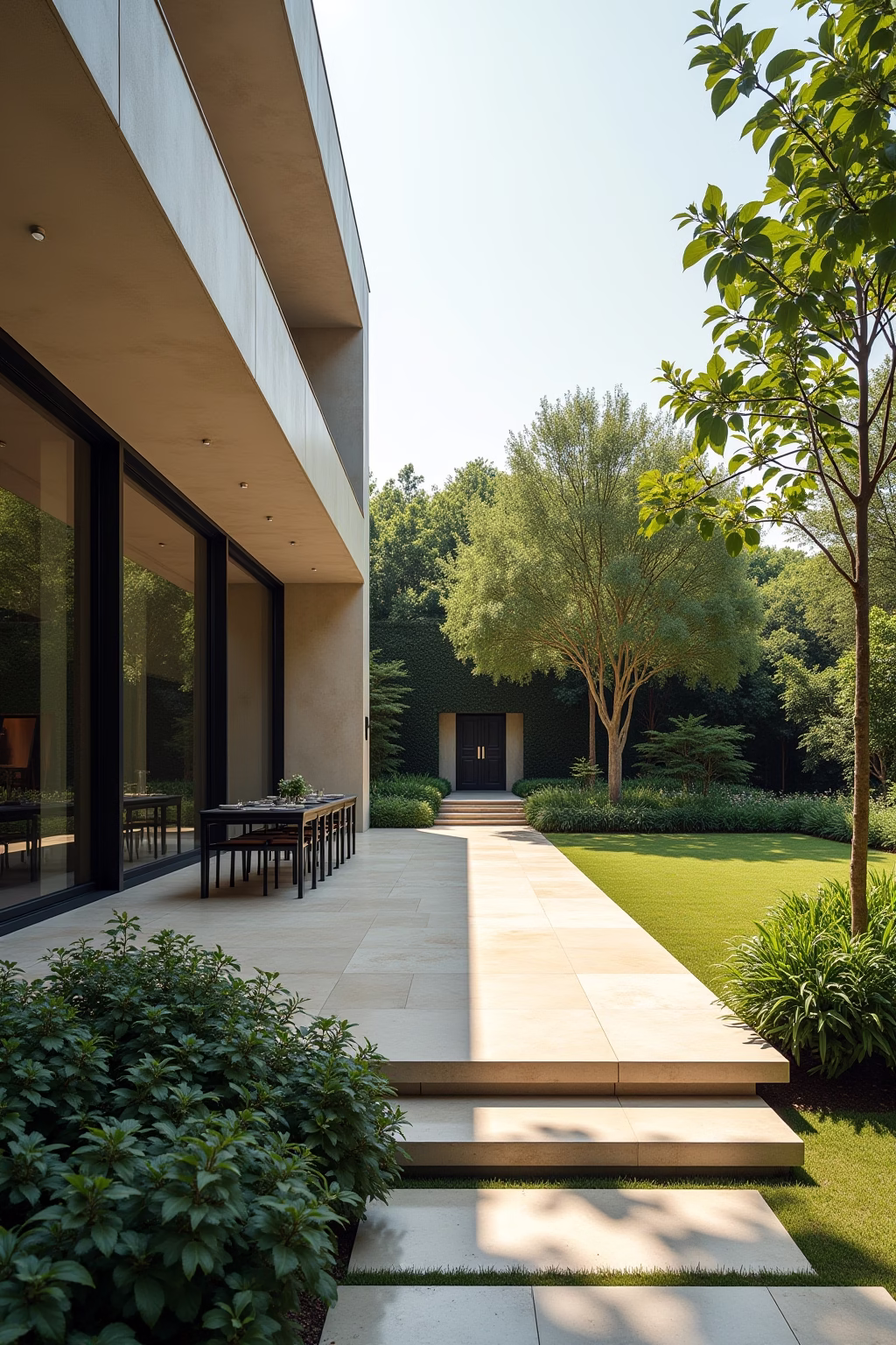 uebergang terrasse garten outline 1